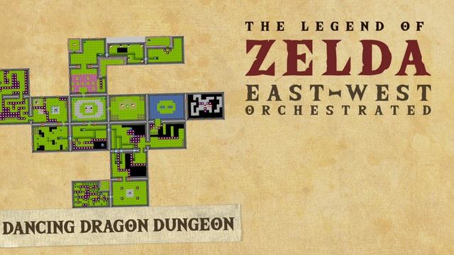 Dancing Dragon Dungeon (Oracle of Seasons) - ZeldaEastWest Orchestrated смотреть онлайн