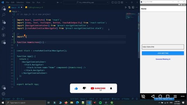 Video Calling App In React Native | Basic App Just In 5 Minutes | React Native Tutorial In Hindi #4 смотреть онлайн