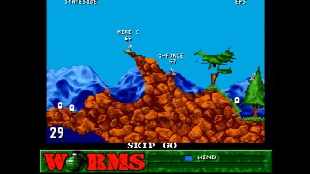 Worms (Sega Mega Drive) смотреть онлайн