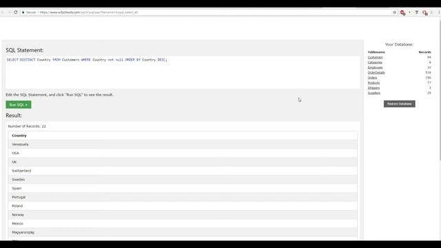 SQL alapismeretek 10. Order By és Limit смотреть онлайн