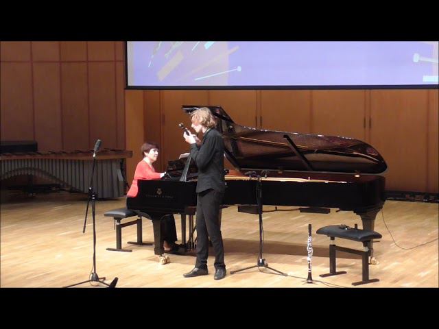 Франсе. Вариации для кларнета и фортепиано Jean Francaix. Variations For Clarinet And Piano.