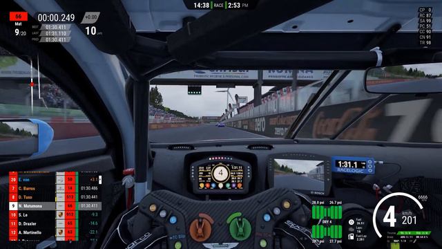 Assetto Corsa Competizione // Sprint Race at Zolder (Aston Martin Vantage GT3 (2019)) смотреть онлайн