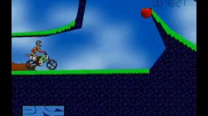 Прохождение Elastomania - 22 карта Slalom