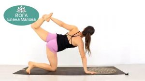 ЙОГА НА ПОЛУ - ВИНЬЯСА йога на все тело - Йога 30 минут - Йога chilelavida Елена Малова