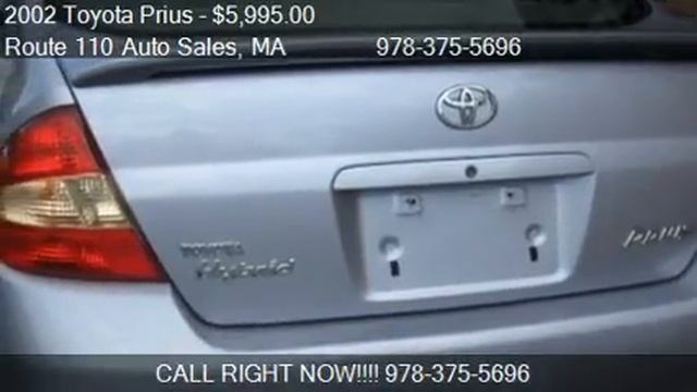 2002 Toyota Prius 4-Door Sedan - for sale in Dracut, MA 0182 смотреть онлайн