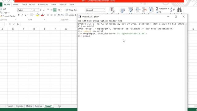 Openpyxl(Python with Excel)- To read the all sheets name from the Excel workbook смотреть онлайн