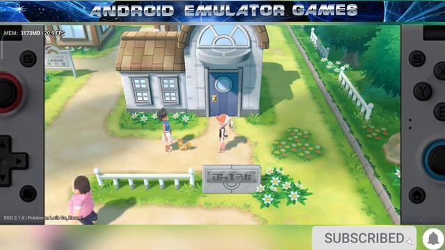 Pokemon let's go Eevee! EGG NS 2.1.6 Game test with settings смотреть онлайн