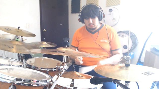 Sound test AKG P3S mic on snare drum смотреть онлайн