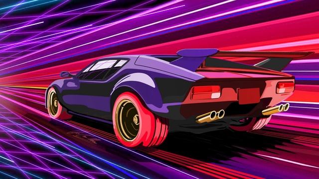 Biodrive - Stay in the 80's _ Retrowave _ 80s _ Best of Synthwave Music _ Night смотреть онлайн