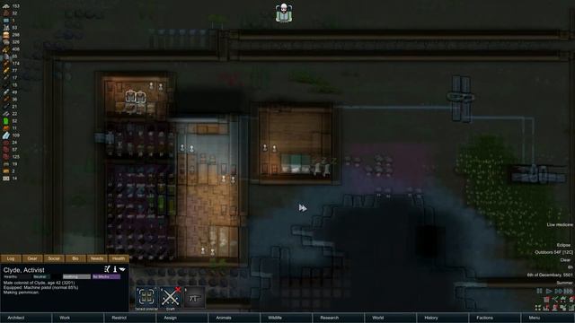 RimWorld 1.0 - Solo Story Style - Robot Traps & Pemmican - 1st Person Narrative - Let's Play смотреть онлайн