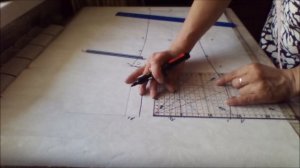 Выкройка детских брюк. Очень легкая в построении.