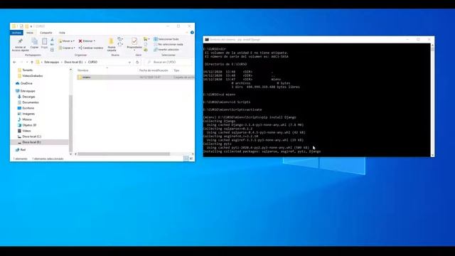 Como Instalar Django 3 junto con python #3 смотреть онлайн