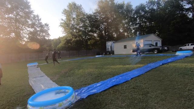 SLIP N SLIDE KICK BALL GAME...... смотреть онлайн