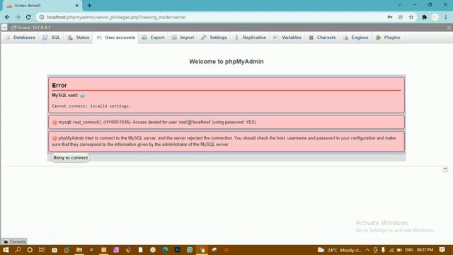Change MySQL / PHPMyAdmin password including root password || How to reset MySQL password. смотреть онлайн
