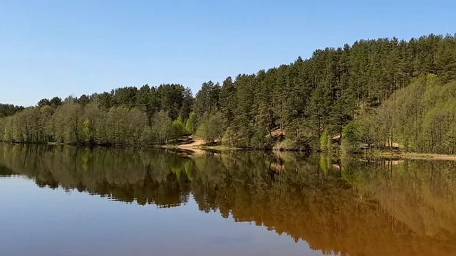 Озеро Хепоярви. Никого...только птички и природа смотреть онлайн