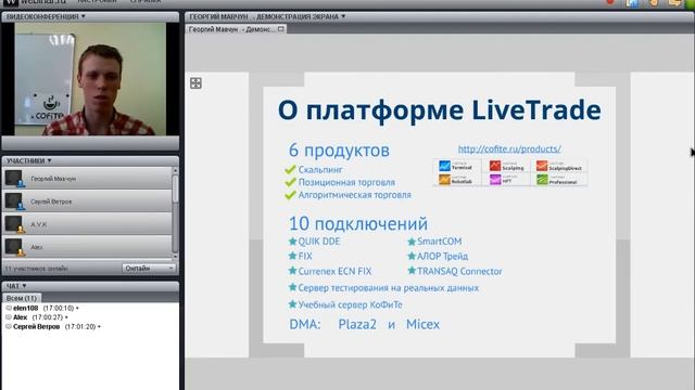 Написание автоматических торговых систем для платформы LiveTrade™ смотреть онлайн