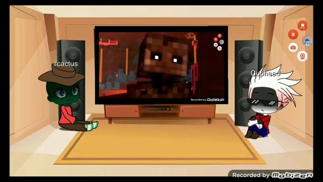 ilcactus and cuphead reacts to : Wither Skeleton Rap смотреть онлайн