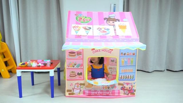 Boram dan Ayah berpura-pura bermain menjual es krim смотреть онлайн