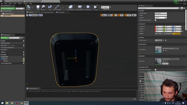 Создаём игру на UE4, DevLog Стрим №5 - Интерактивные предметы смотреть онлайн
