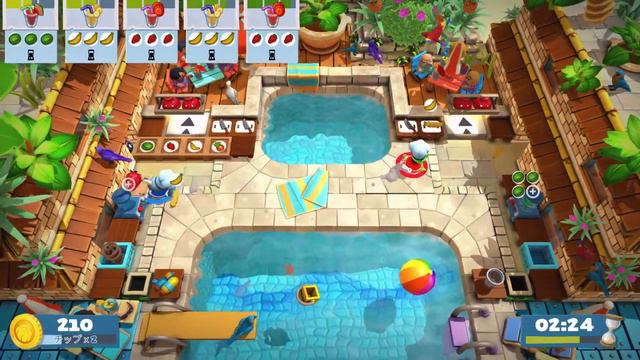 [Overcooked 2]南国バカンスパラダイス смотреть онлайн