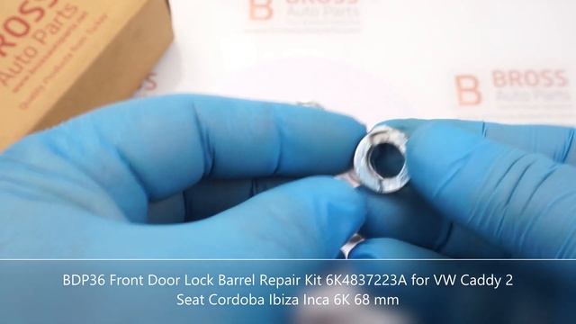 BDP36 Front Door Lock Barrel Repair Kit 6K4837223A for VW Caddy 2 Seat Cordoba Ibiza Inca 6K 68 mm смотреть онлайн