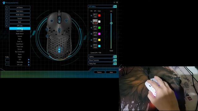 Machenike M610 офигенная проводная компьютерная мышь смотреть онлайн