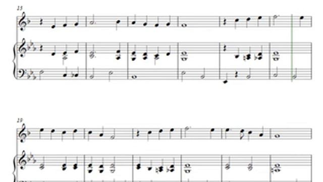 Free clarinet and piano sheet music | Danny Boy / Londonderry Air смотреть онлайн