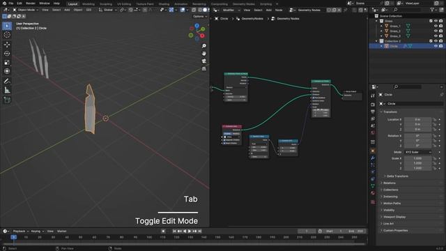 Low Poly Grass in Blender 4.0 Tutorial | By Malikose Studio смотреть онлайн