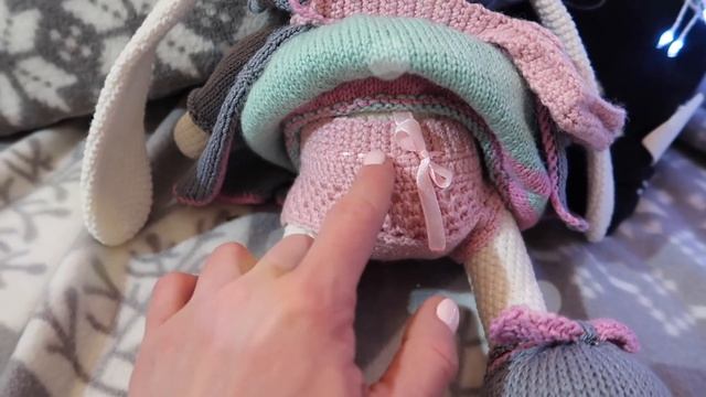 Вязаные игрушки: ? Моя первая зайка ? смотреть онлайн