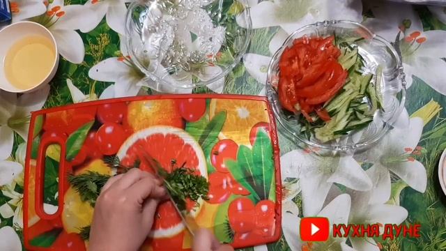 Qizil karamli salat / салат из красной капусты / red cabbage salad смотреть онлайн