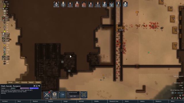 Rimworld Alpha 17 – 28. Wild Assassin - Let's Play Rimworld Gameplay смотреть онлайн