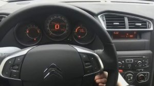 Ситроен C4 citroen C4l start пуск двигателя