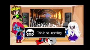 Undertale react to dusttale stronger than you