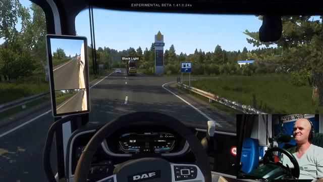 Euro Truck Simulator 2 - Версия 1.41 - DAF2021 - (мультиплеер с ботами) смотреть онлайн