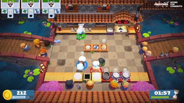 NOOBS FUN COMMENTS #217 | OVERCOOKED | OVERCOOKED 2 PS4 | смотреть онлайн