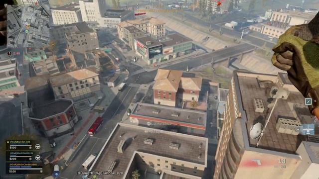 COD MW Warzone Crazy parachute ride смотреть онлайн