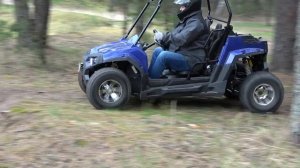 Тест-драйв электробагги SCANMOTO Raptor