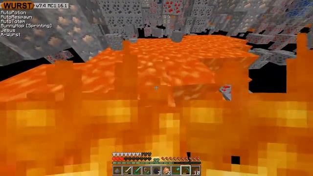 Wurst hack client for minecraft 1.16.1! смотреть онлайн