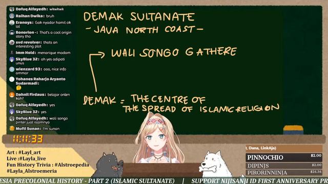 【ALSTROEPEDIA #14】Indonesia Precolonial History Part.2【NIJISANJI ID | Layla Alstroemeria】