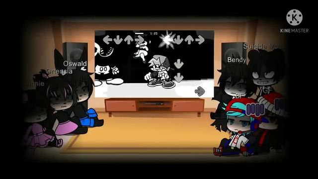 My fandom AU react to Suicide Mouse (read the description below) смотреть онлайн