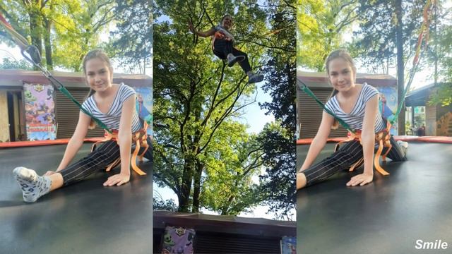 У Меня Получилось, Двойное Сальто в Жизни на батуте, Первый раз прыгнула сальто два оборота, 717 смотреть онлайн