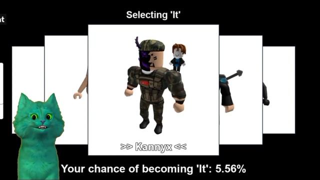 БЕСПАЛЕВНАЯ НЫЧКА В Roblox Hide And Seek Extreme| КОТЁНОК ЗЕЛЁНКА смотреть онлайн
