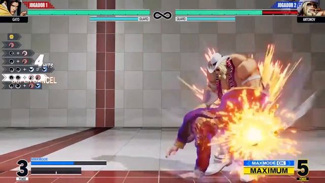 THE KING OF FIGHTERS XV (COMBOS DO TEAM GAROU) смотреть онлайн