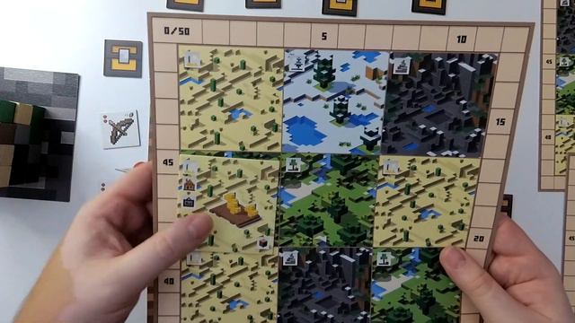 Minecraft: Builders & Biomes - Opis i pravila (društvena igra sa temom Minecrafta za 2-4 igrača) смотреть онлайн