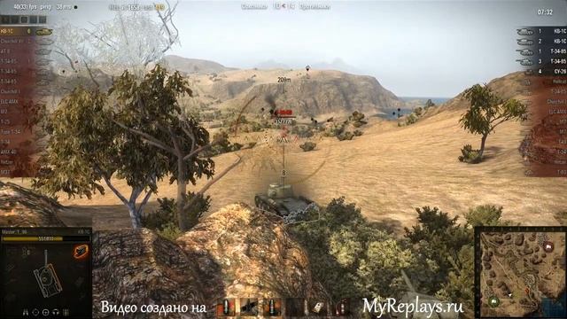 WOT: Эль-Халлуф - КВ-1С - 10 фрагов - смотреть онлайн