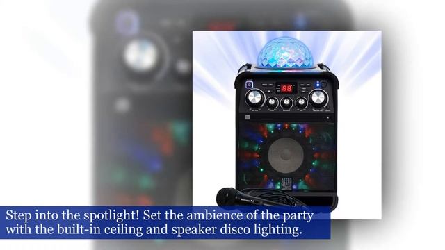 Altec Lansing Party Star Karaoke Machine смотреть онлайн
