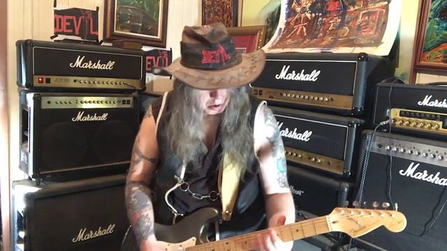 Devil music. Rock n roll Santa Claus.2022, fender Stratocaster version. смотреть онлайн