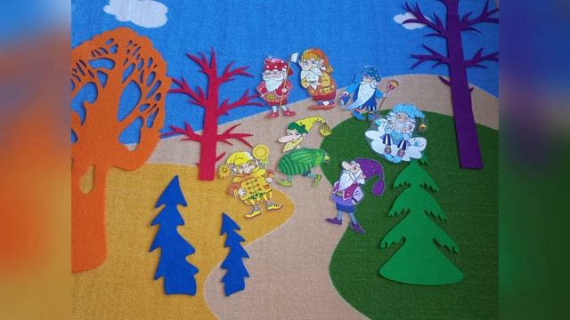 "Сказка в фиолетовом лесу" смотреть онлайн