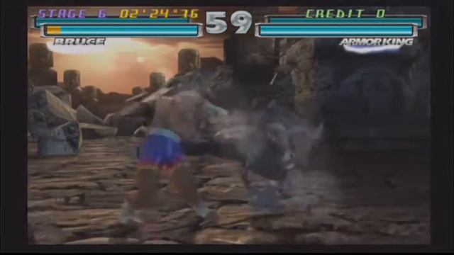 E24K's Tekken Tag Tournament - Lei & Bruce Arcade Playthrough смотреть онлайн