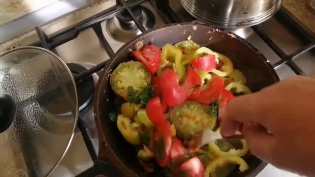 Жареные зелёные помидоры. смотреть онлайн